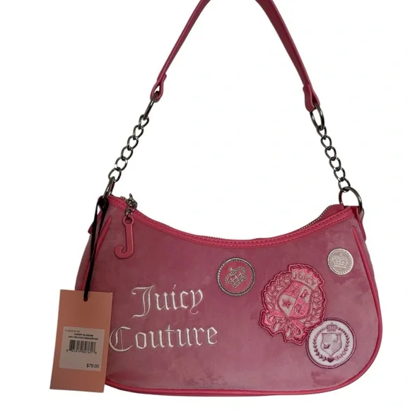 Juicy Couture Fuchsia Shoulder Bag - Picture 1 of 4